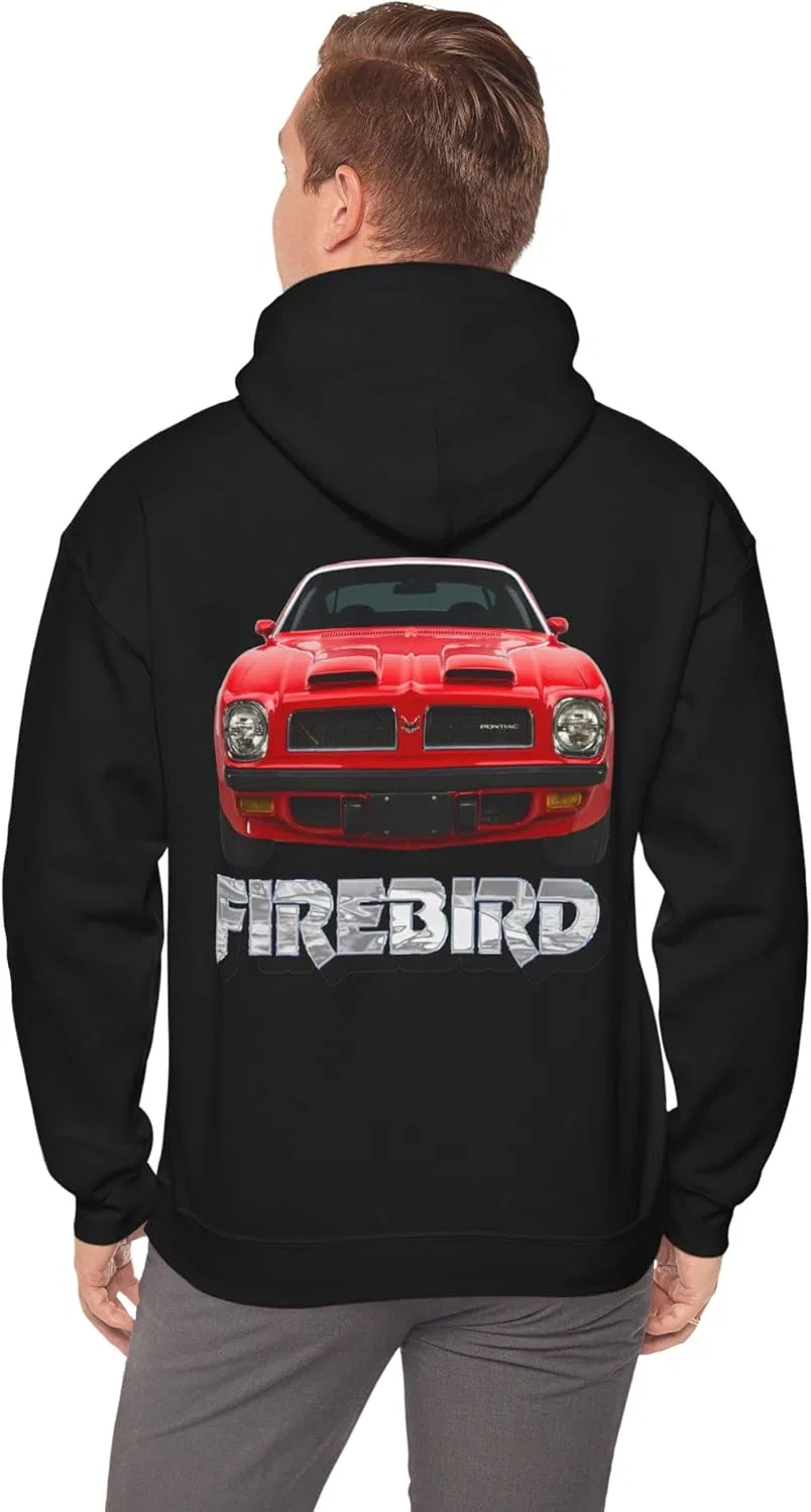 GENERIC Красный худи Firebird 1974 для автолюбителя