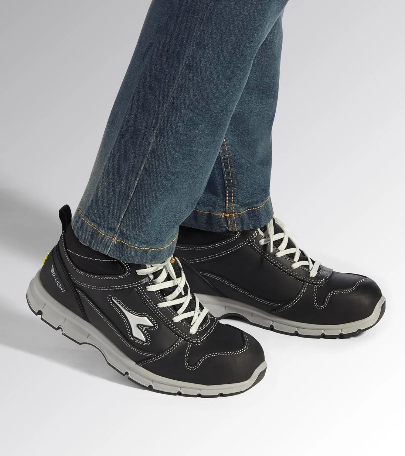 Кроссовки Diadora Run MID S3 SRC ESD Low для мужчин и женщин Utility Diadora, черный — фото 2