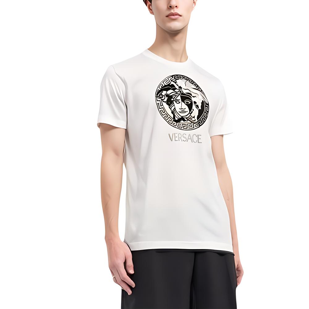 Футболка Medusa Head VERSACE, белая — фото 3