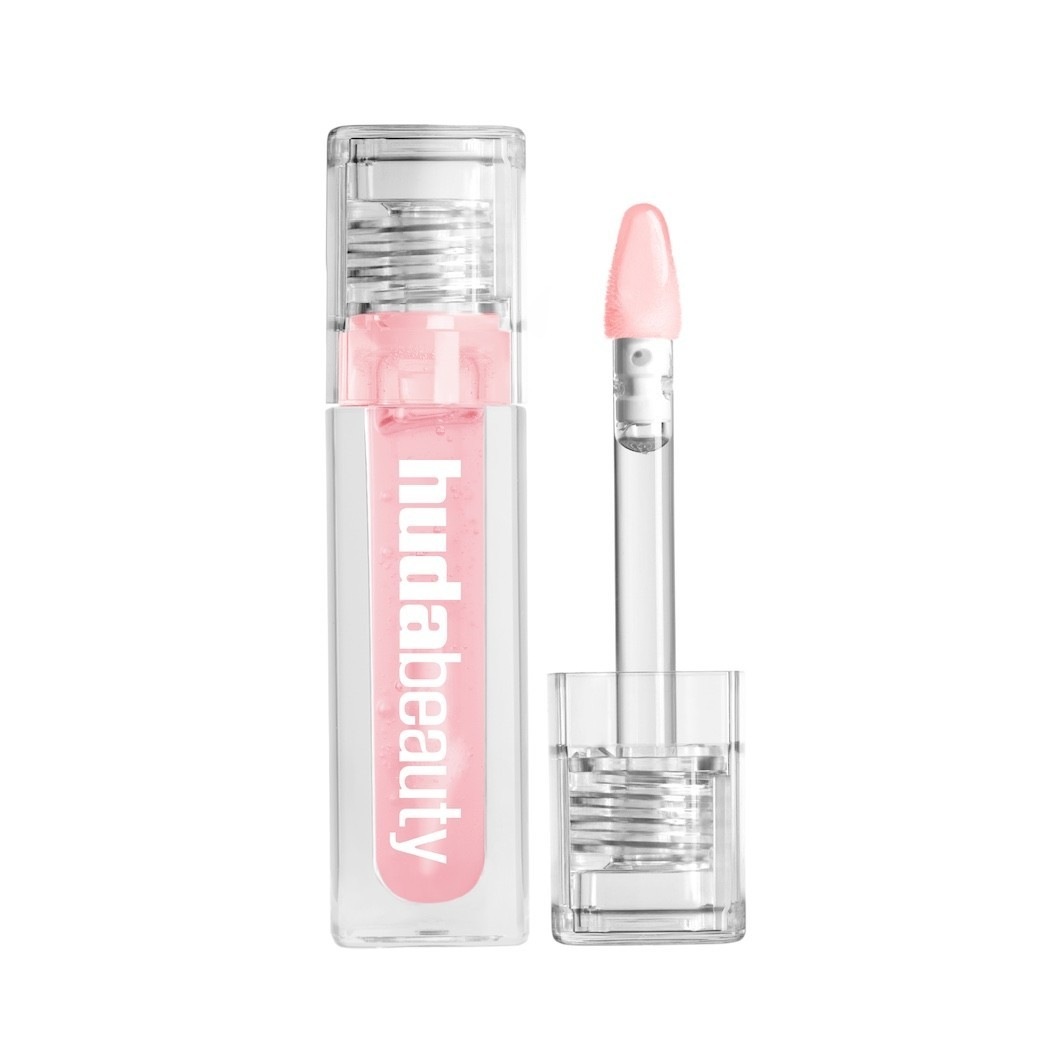 

Масло для губ faux filler jelly oil Huda Beauty, juicy pink lady, объем 3.9 мл