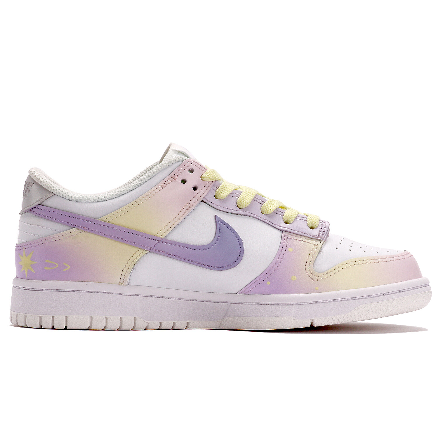 

Женские кроссовки для скейтбординга Nike Dunk, Yellow Purple