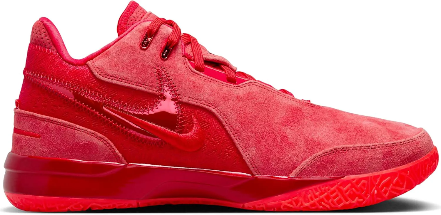 Мужские баскетбольные кроссовки Nike Lebron NXXT Gen AMPD, красный/ярко-малиновый — фото 4