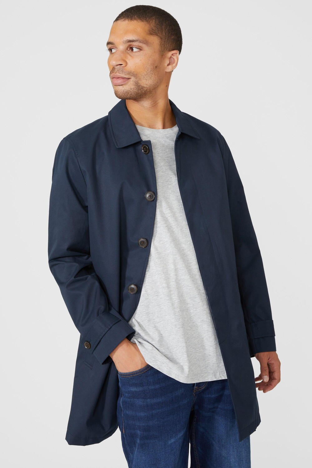 

Умный хлопок Mac Debenhams, темно-синий