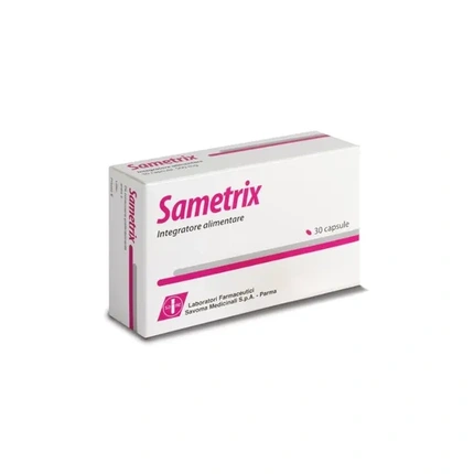 

Пищевая добавка Sametrix 30 капсул Savoma Medicinali