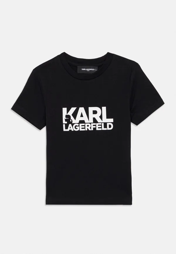 Футболка унисекс с принтом Karl Lagerfeld Kids, Black