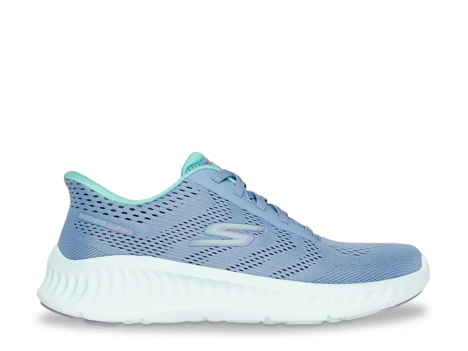 Hands Free Slip-ins GO WALK Now Khloe Кроссовки - женские Skechers, Blue — фото 3