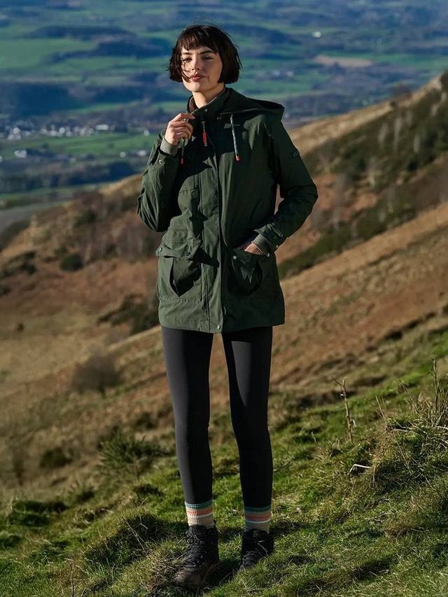 

Женская водонепроницаемая куртка River ACAI, Deep Khaki