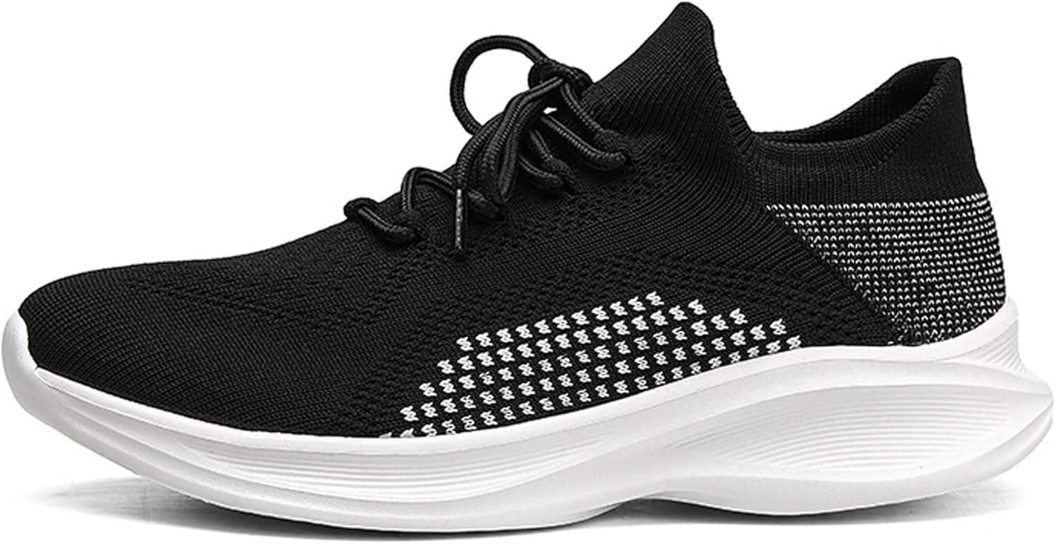 

Дышащие сетчатые повседневные спортивные кроссовки для пары, противоскользящие легкие беговые кроссовки Generic, черный