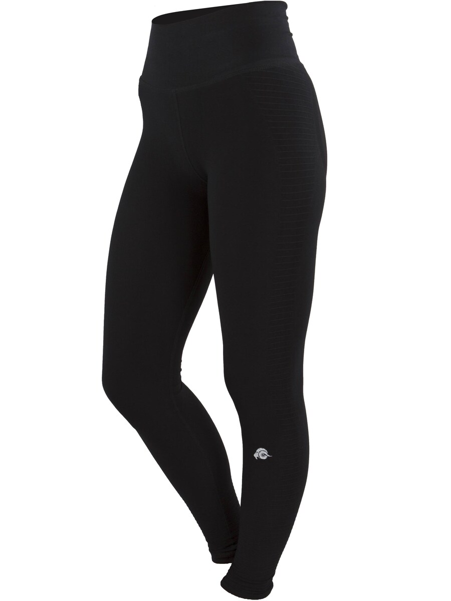 

Обычные леггинсы Guggen Mountain Damenleggings Seamless LL77 Leggings, черный