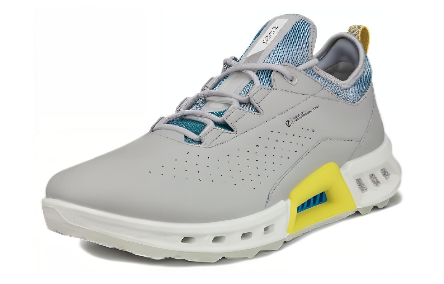 Кроссовки ecco Lifestyle Shoes Men Low-top Gray/Blue, серый/синий — фото 2