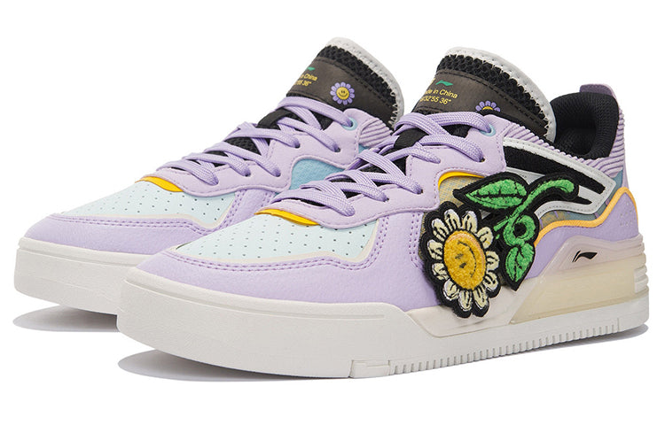 Кеды (WMNS) Li-Ning Wave V1 Cherry Blossom Series 'Purple Mint', фиолетовый — фото 3