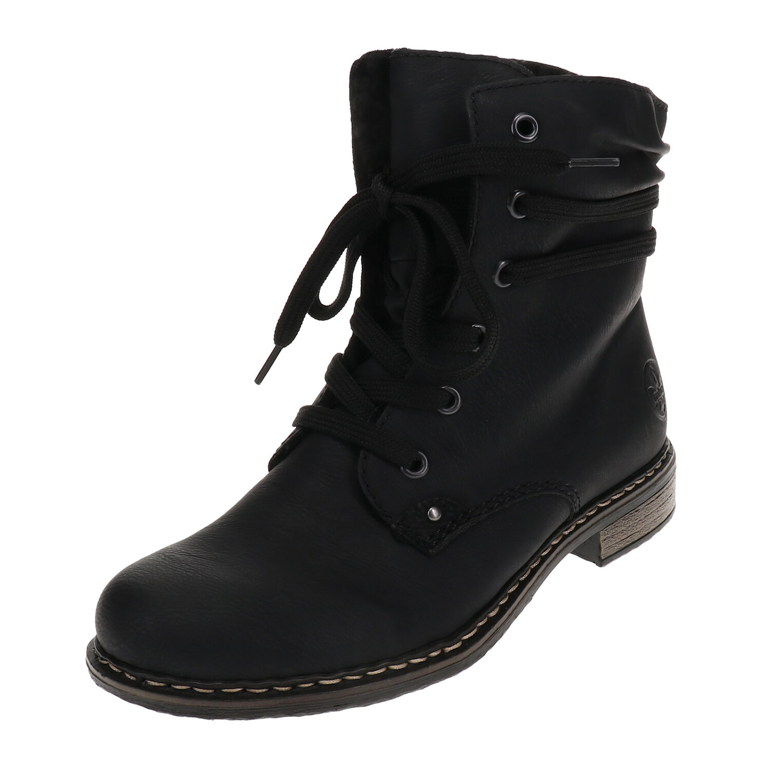

Ботинки rieker Schnürstiefel, черный