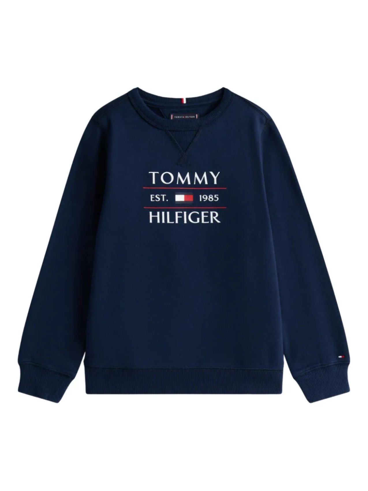 

Толстовка с логотипом Tommy Hilfiger Junior, синий