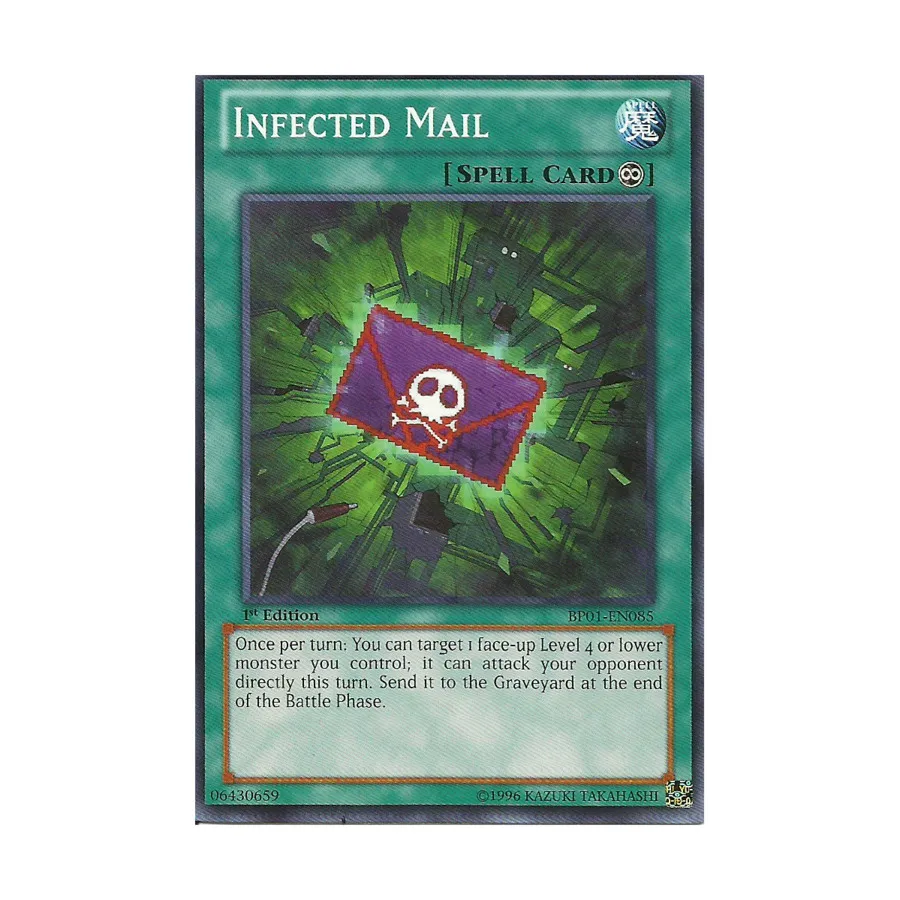 

CCG Зараженная почта (Обычная), Yu-Gi-Oh - Battle Pack 1 - Epic Dawn - Singles