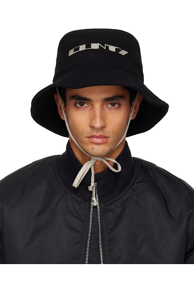 

Rick Owens Drkshdw Черные конкордианы шляпа Гиллигана