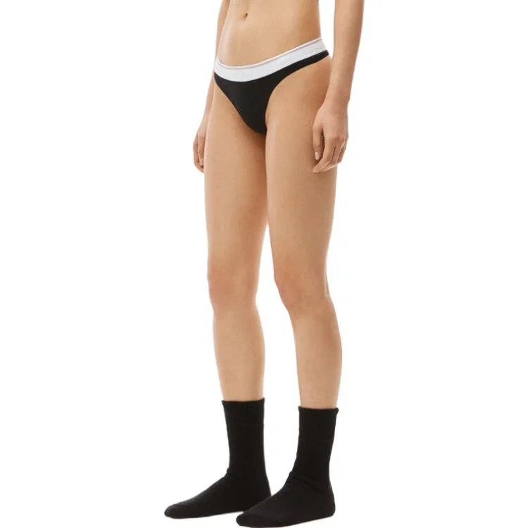 Трусы женские Alexander Wang 1 Pack Black — фото 4