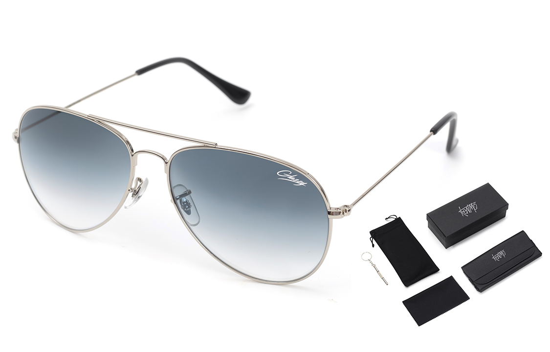 

Авиаторские солнцезащитные очки Unisex KENMO, золотистая оправа с чайно-коричневыми линзами