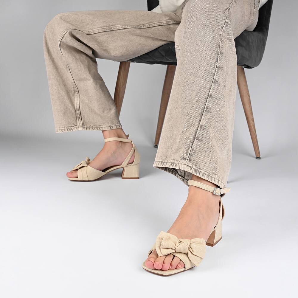 Женские сандалии Tru Comfort Foam Journee Collection Zevi, бежевый — фото 3