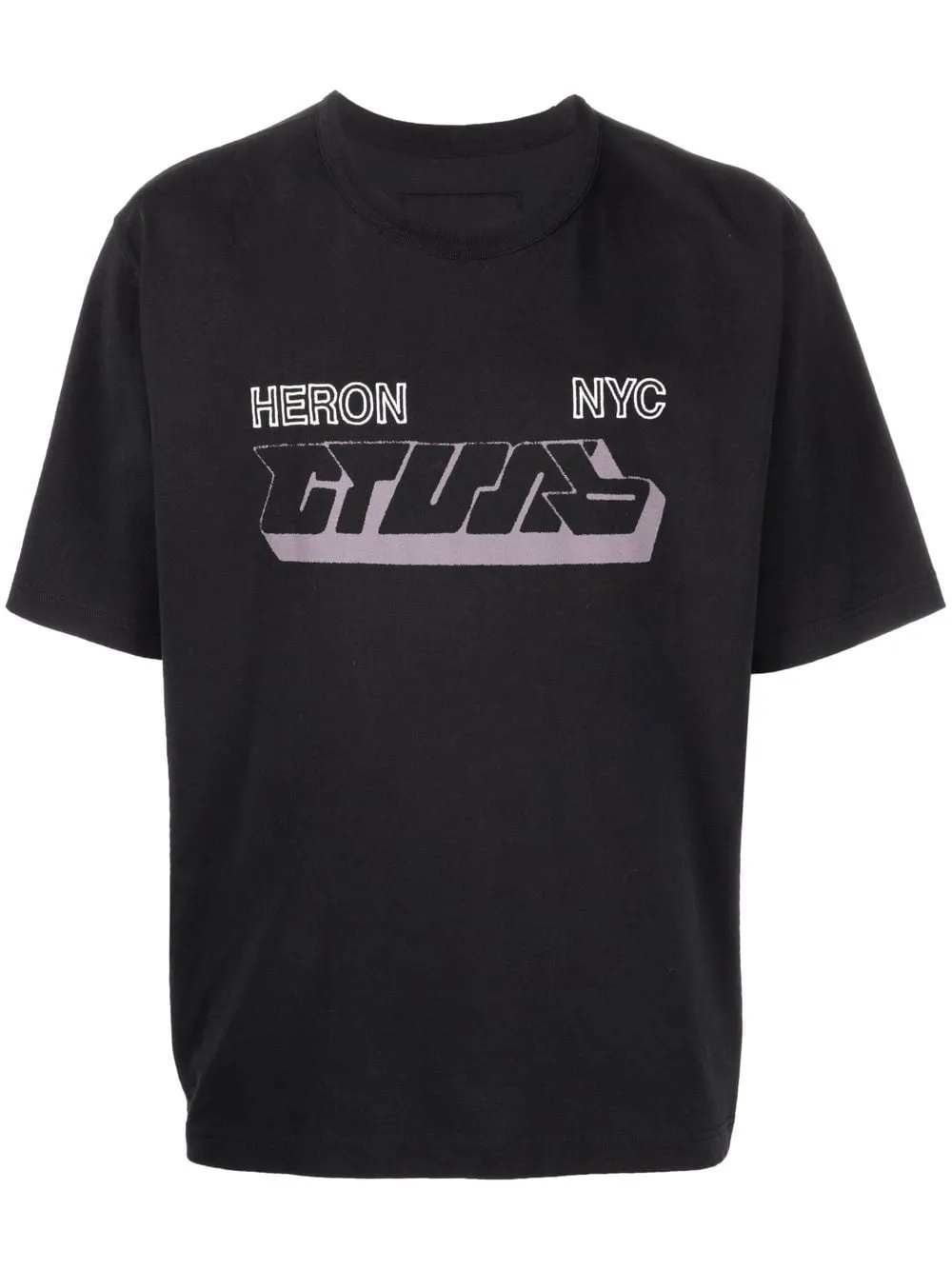 

Футболка с принтом Heron Heron Preston, черный