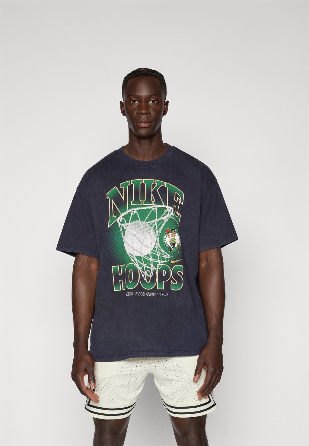 

Футболка с принтом NBA BOSTON CELTICS TEE - Club wear Nike Performance, черный