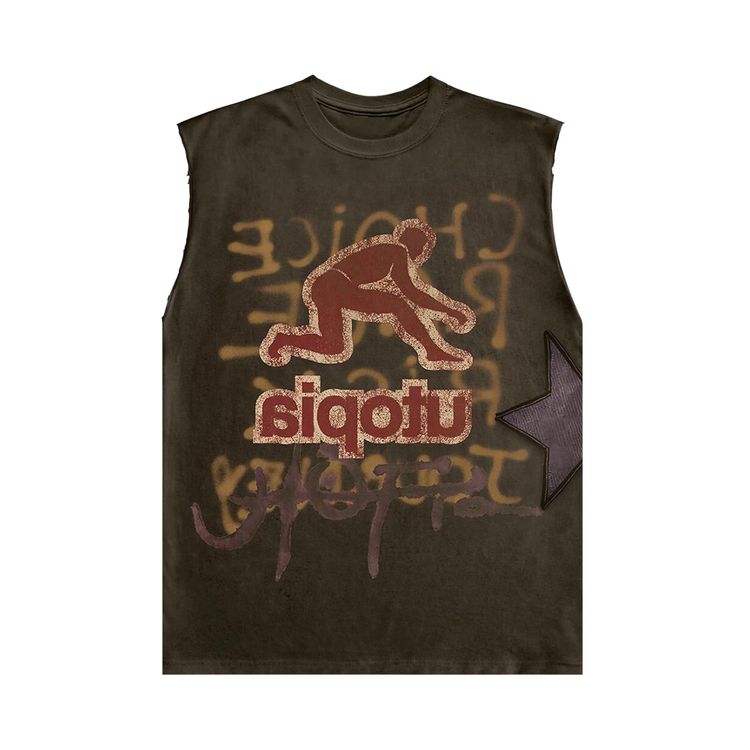 

Футболка Cactus Jack by Travis Scott T-Rexx Muscle Tee 'Multicolor', разноцветный