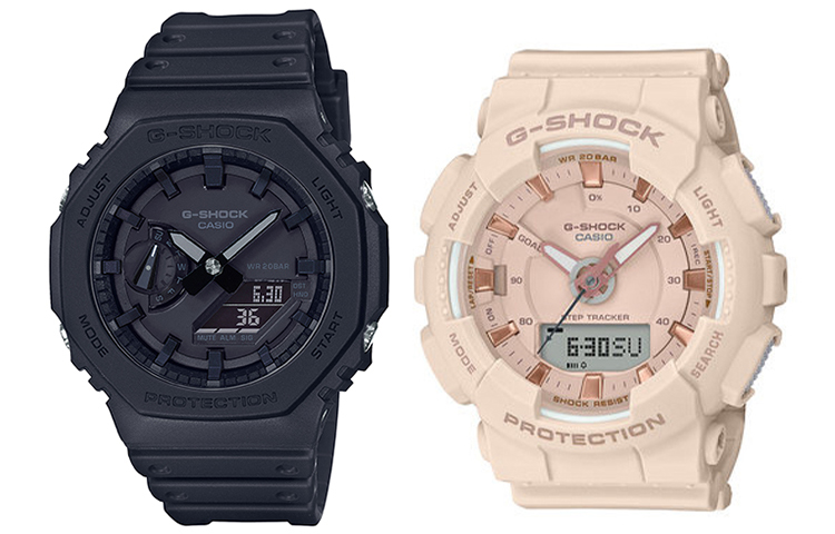 

Унисекс парные часы серии Black CASIO