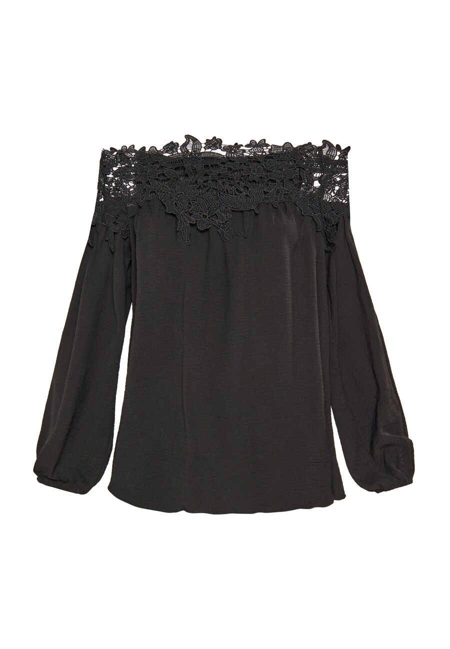 

Блуза usha BLACK LABEL, черный