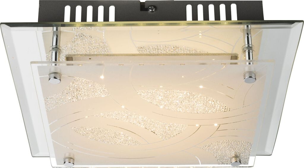 

Потолочный светильник Globo Noir Ii хром, 1xLED; 48211-12 Globo Lighting, белый