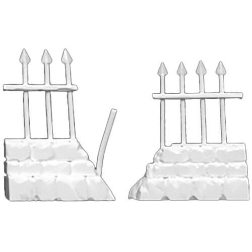 

Миниатюра Reaper Dark Heaven Bones: Graveyard Ruined Fences (2)