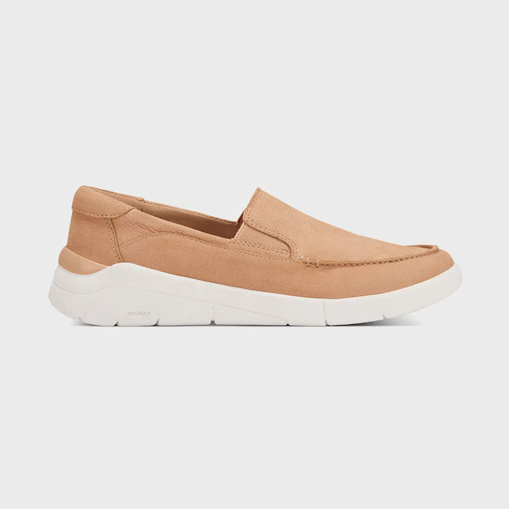 Мужские слипоны Orla Slip-On натурального цвета от Rockport — фото 2