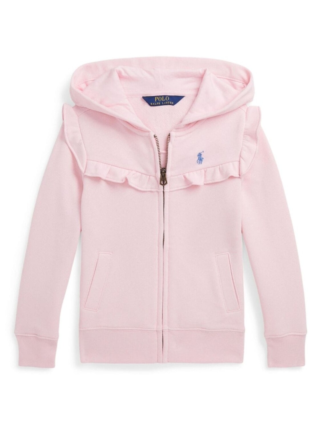 

Ralph Lauren кардиган с капюшоном и вышитым логотипом, розовый