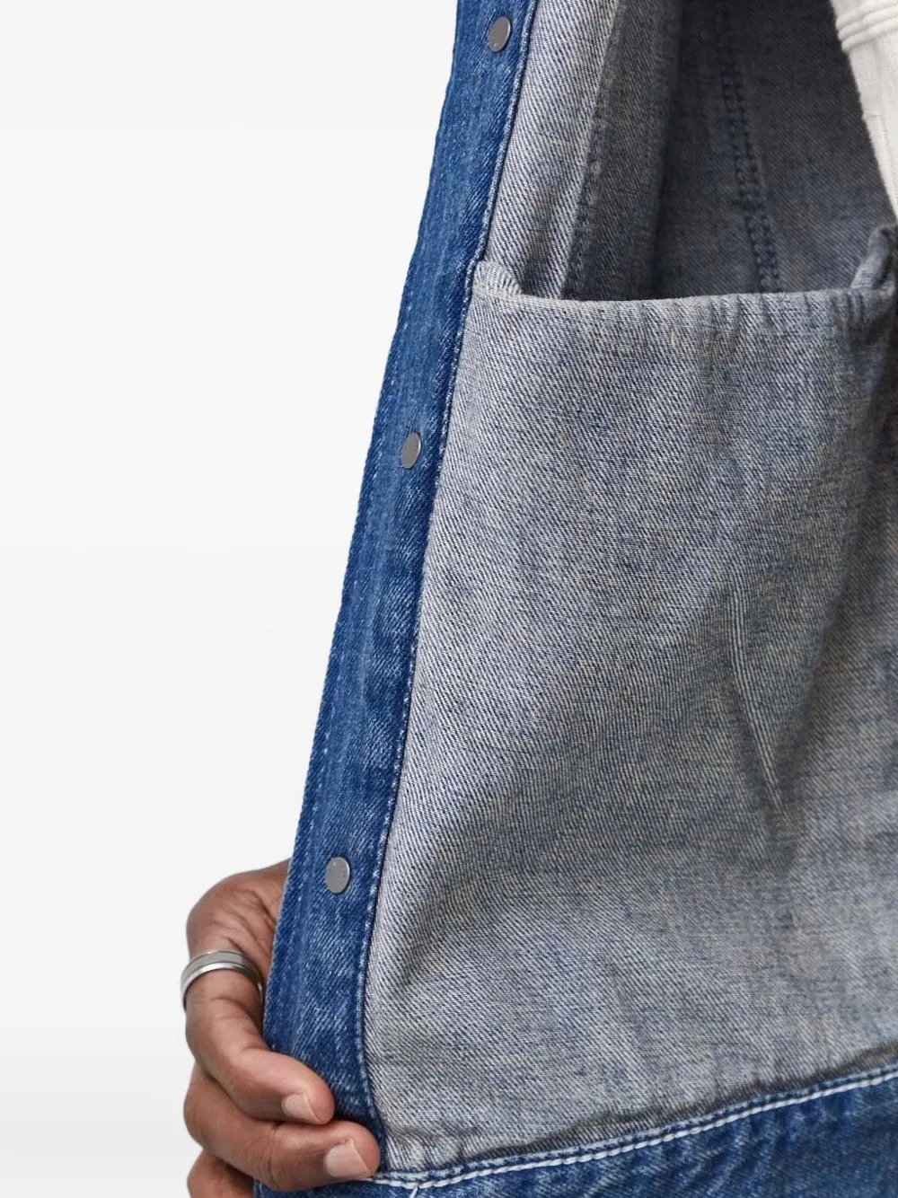 

Джинсовая куртка на пуговицах G-Star RAW, синий