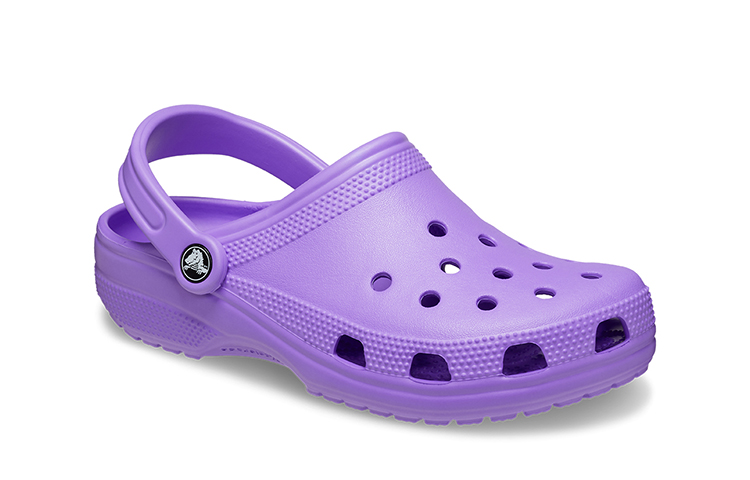 Crocs Classic Clog в цвете Galactic Purple — фото 3