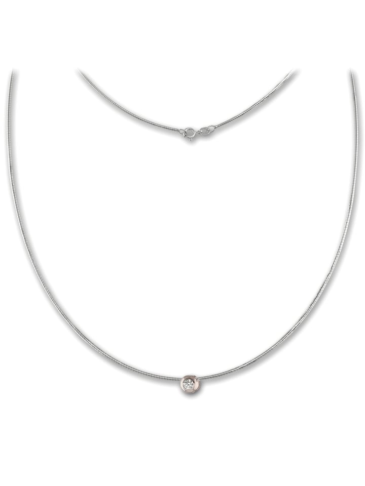 

SilberDream Женские колье SilverDream из серебра 925 пробы с золотым покрытием (333 проба желтого золота), длина около 45 см