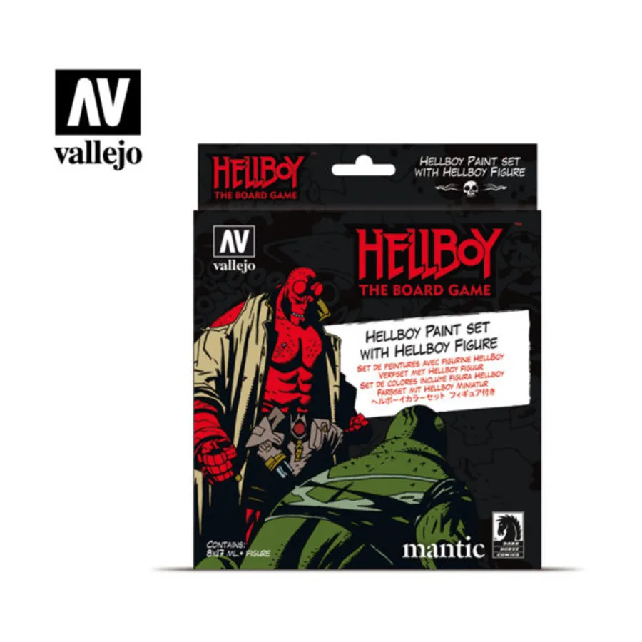 

Цвет модели Hellboy, набор для настольной игры, Model Color - Sets