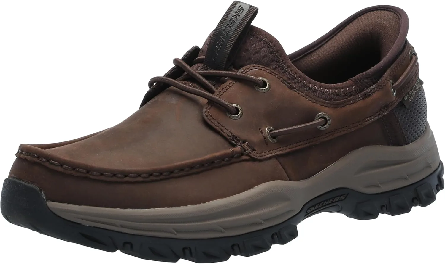 Мужские мокасины Skechers Knowlson-Shore Thing Hands Free Slip-in, какао