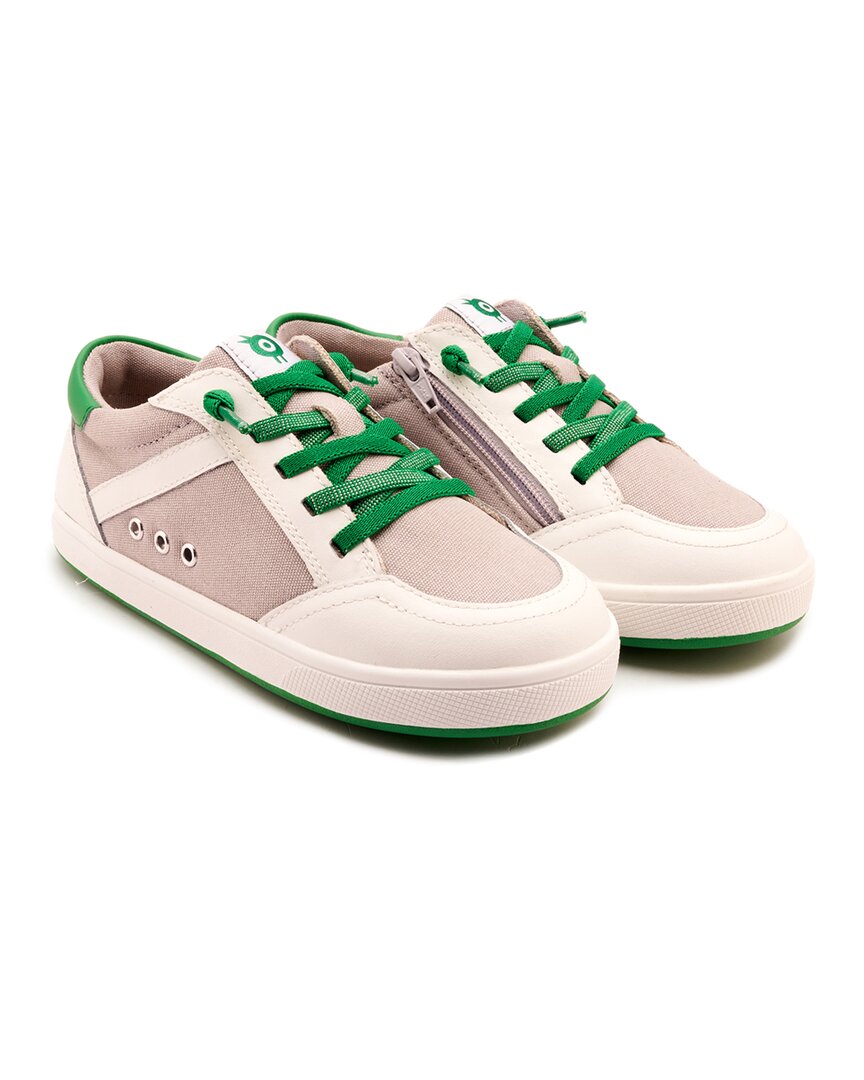 

Старые подошвы Jet Кожа и холст Кроссовки Old Soles, серый