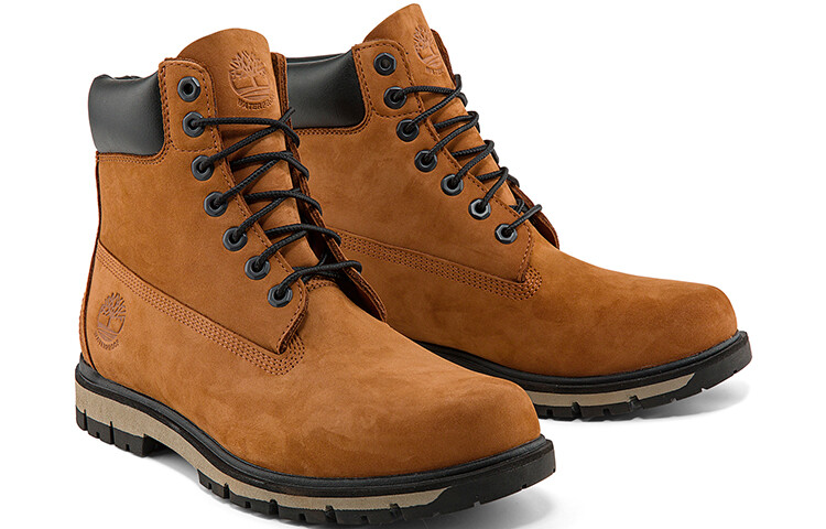 Мужские ботинки Timberland Radford высокие водонепроницаемые, коричневый — фото 4