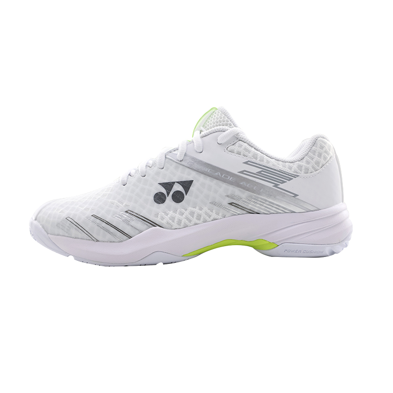 YONEX POWER CUSHION CASCADE ACCEL Белые Лаймовые Унисекс Бадминтонные Кроссовки Низкие Амортизация Защита Поддержка Противоскользящие