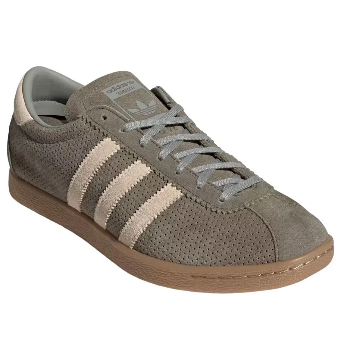 Кроссовки Adidas Tobacco 'Olive Strata Gum' IH9113, оливково-зеленый — фото 4