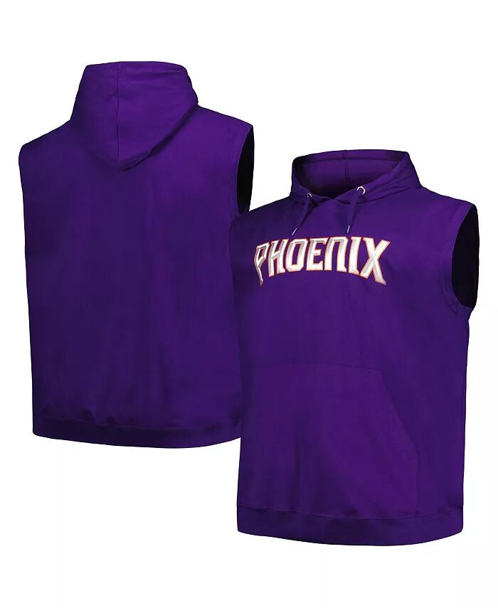 

Мужская фиолетовая толстовка с капюшоном Phoenix Suns Big and Tall Jersey Muscle Fanatics