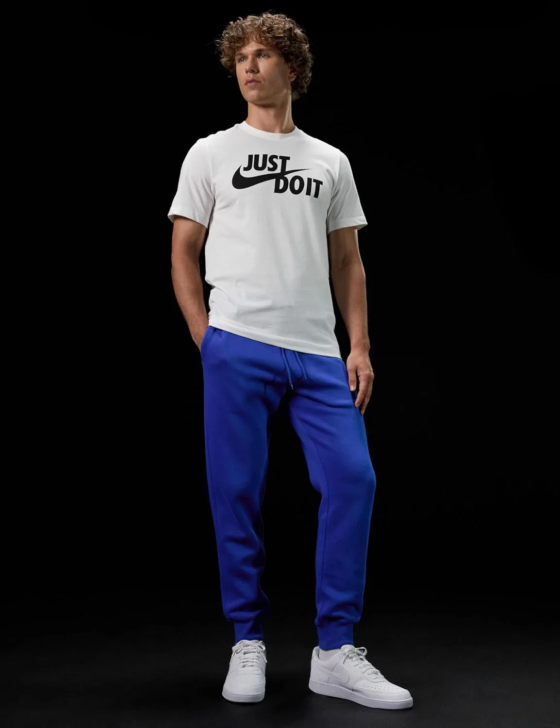Мужские баскетбольные кроссовки Nike Court Vision Low, White — фото 3