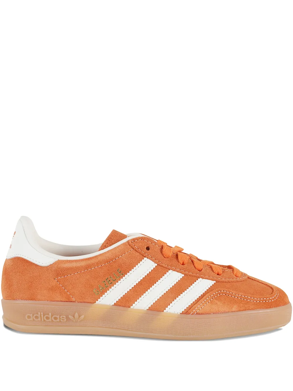 Замшевые кеды Gazelle Indoor adidas, оранжевый