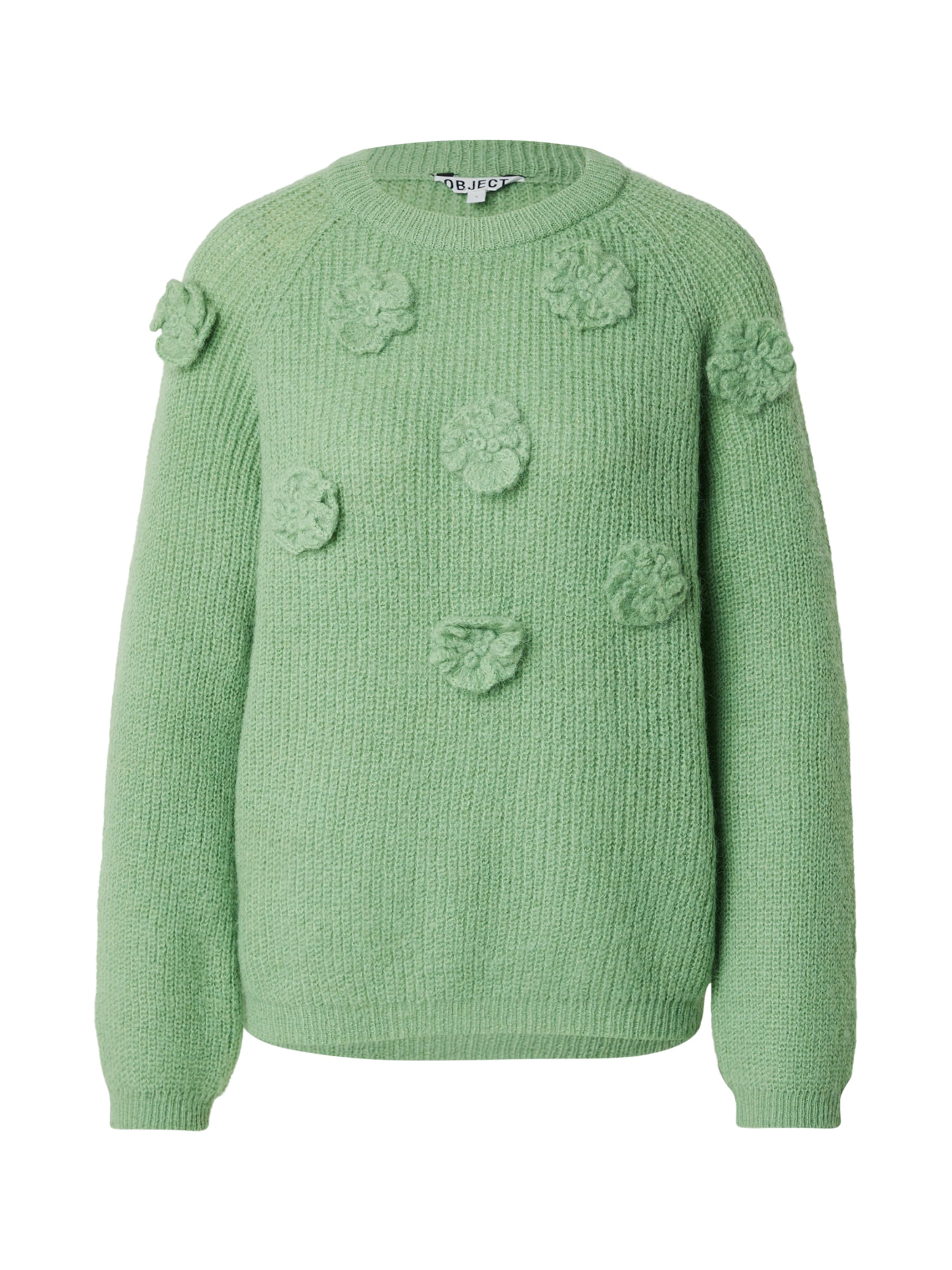 

OBJECT Свитер 'OBJGITTA' в светло-зеленом цвете