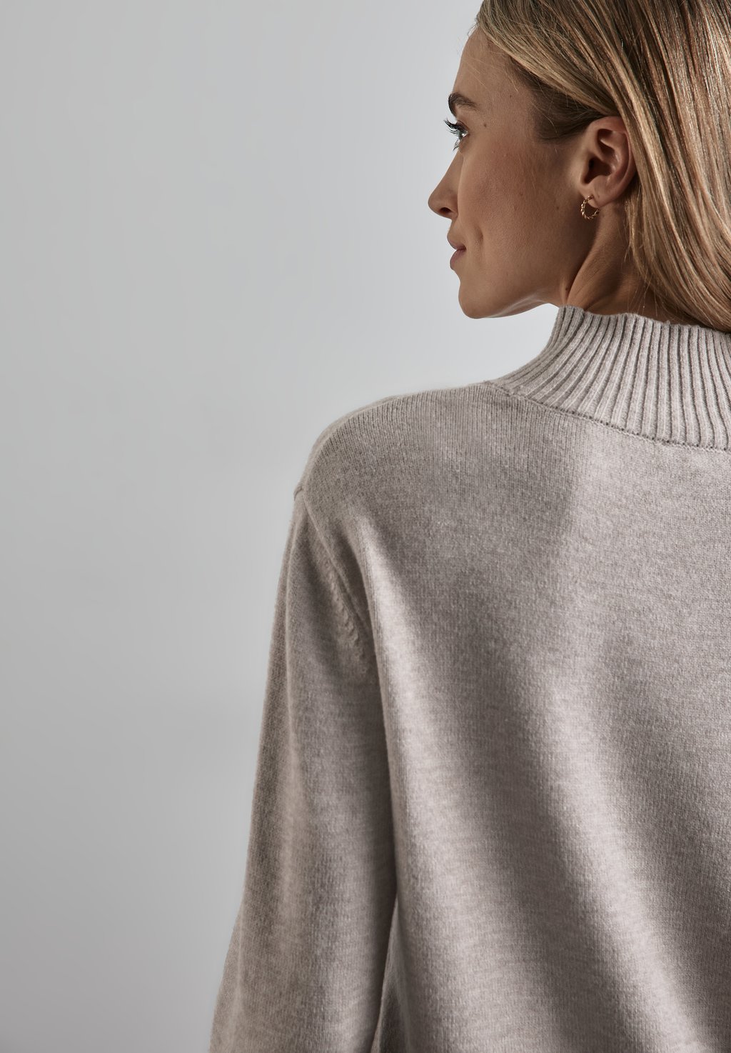 

Джемпер MIT KNOPFDETAIL Street One, бежевый