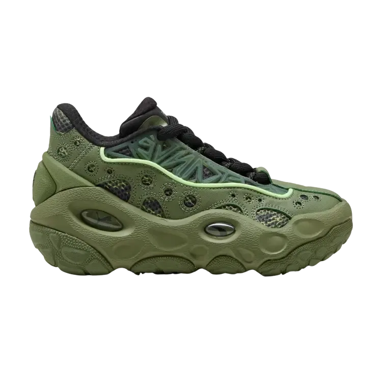 Кроссовки беговые Puma Lafrancé Rnr Big Kid, зеленый