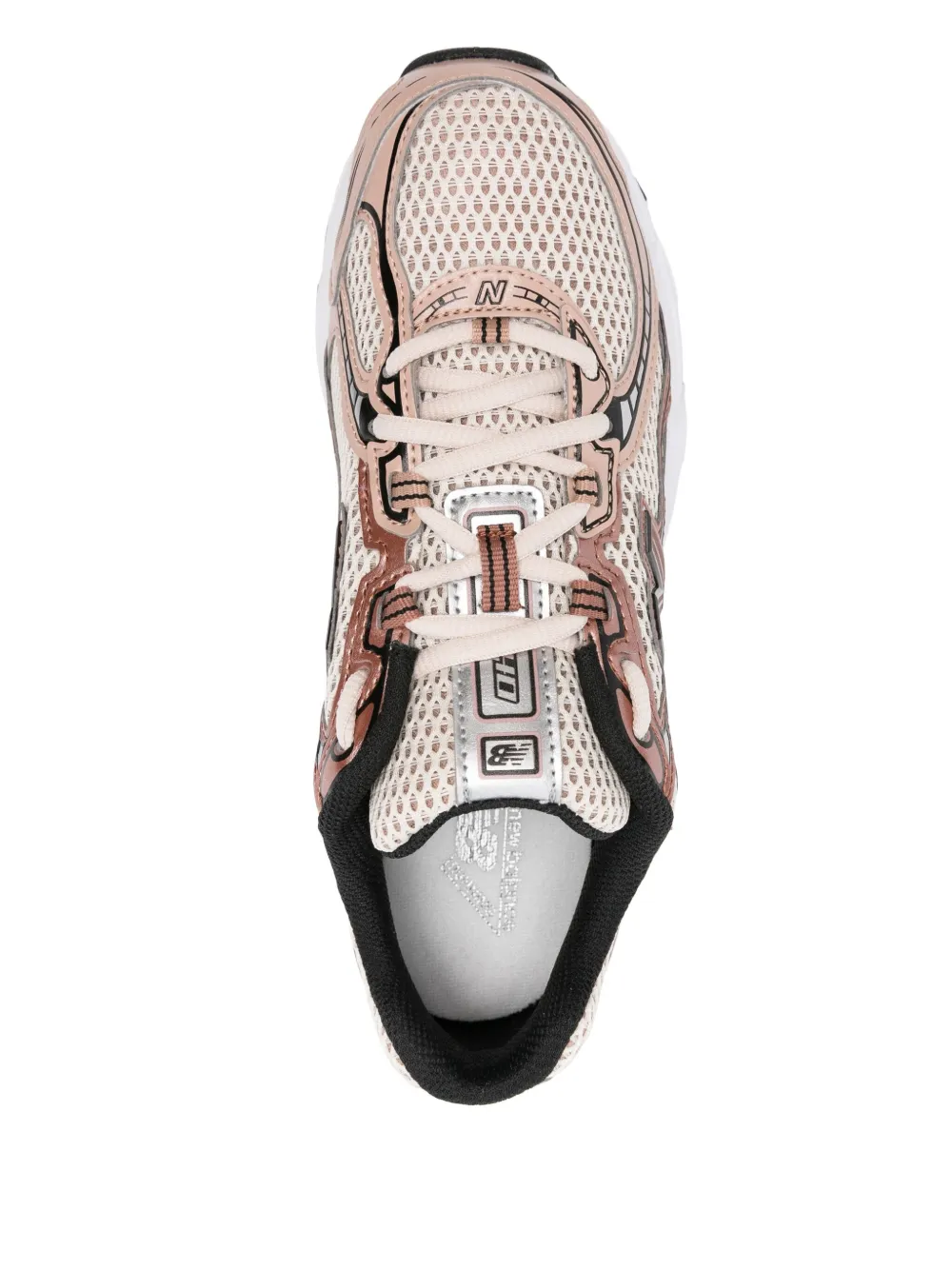 Кроссовки с сетчатыми вставками NEW BALANCE, нейтральный — фото 4