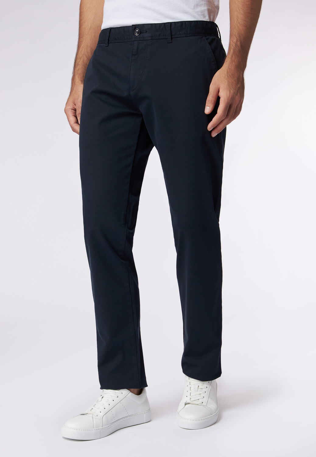 

Брюки чинос Roy Robson hose im Slim Fit, темно синий