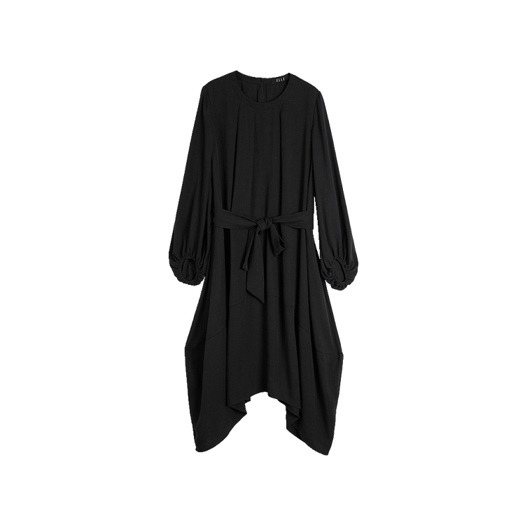 

ELLE Платье с длинным рукавом Women's Black