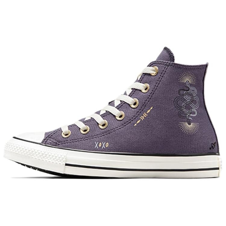 

Chuck Taylor All Star Canvas Shoes Women's High-top Фиолетовый/белый Converse